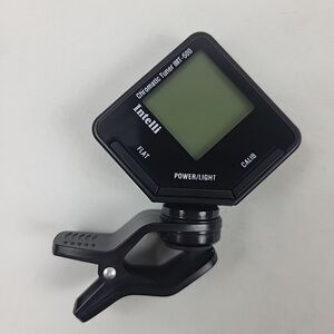 Intelli Chromatic Tuner IMT-500 Clip On Headstock Black CR2032 Battery Operated